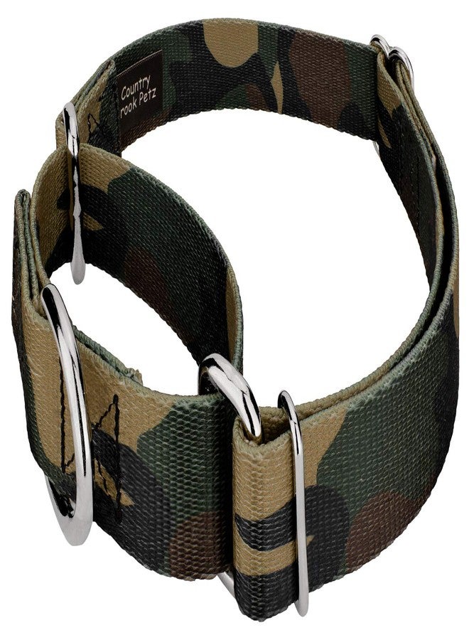 كانتري بروك ديزاين طوق ومقود للكلاب من Country Brook Petz - بنمط التمويه الخشبي - مجموعة التمويه التي تتميز بتصاميم متينة (1 بوصة، كبير) - Image 4